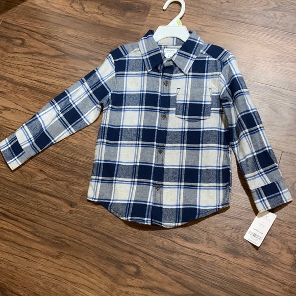 Carter's Other - Carter’s boys flannel. 4t. NWT